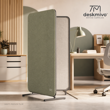 Deskmivo™ Rollaway Focus Band – Portable Felt Workspace Privacy Screen