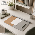 Deskmivo™ Page Feel Overlay – Multi-Texture Writing and Paper Control Mat