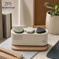 Deskmivo™ Home Office Chime Tabs – Magnetic Tactile Workflow Buttons